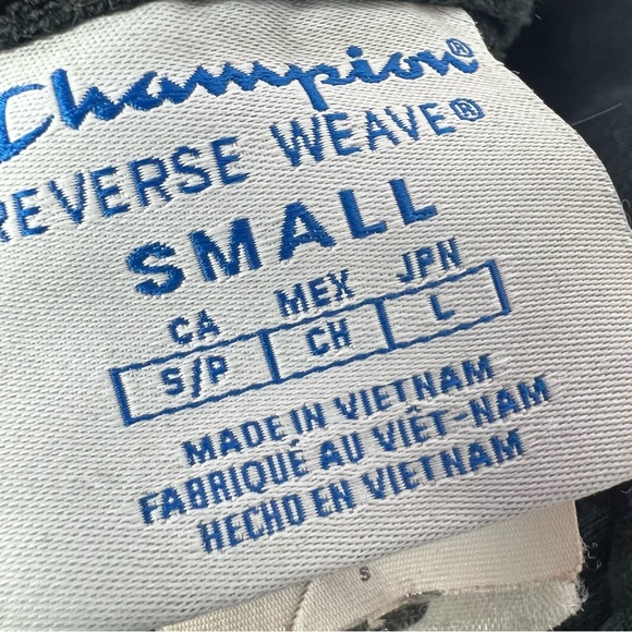 Coca Cola drink hoodie sweater black rainbow multicolor sleeve logo champion - Picture 9 of 12